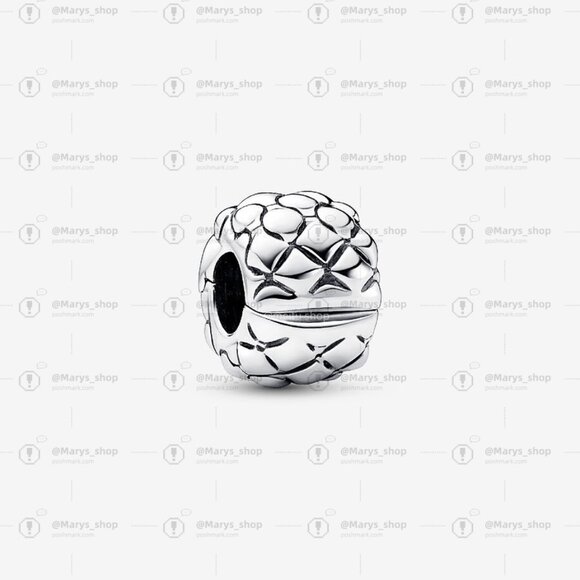Pandora Studded Clip Charm|Pendant - Picture 1 of 2